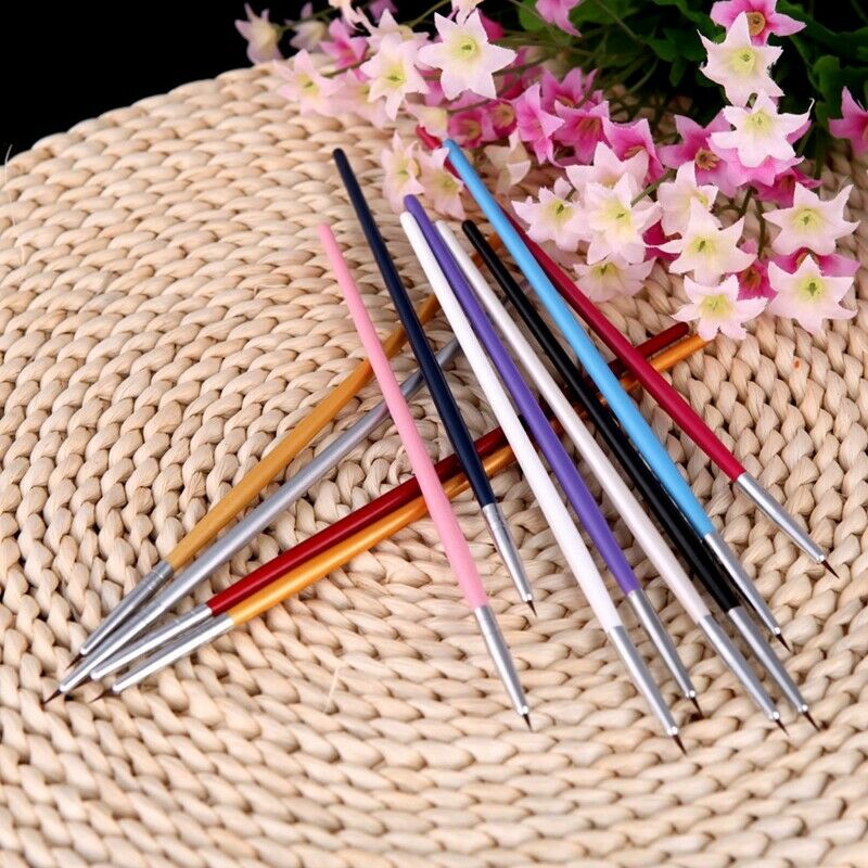 12 pcs pens and brushes for nail art breeze Polish Nail Painting DIY Profes Q7Y2