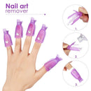 Gel Nail Polish Remover Kit, Include 420 Pieces Wipe Cotton Pads, 10 Pieces