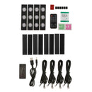 Car Interior Atmosphere Light LED USB Remote Ambient Lamp Floor RGB
