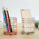 Hollow Pen Holder Pencil Pot Makeup Brushes Storage Desk Organiser Containe
