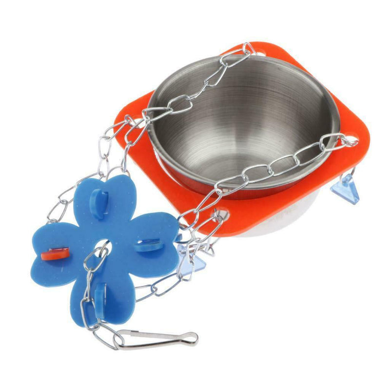 Birds Drinker Feeder for Parrot Budgie Lovebirds Cockatiel Cage Accessories