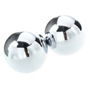 52mm Baoding Balls Chinese Health Ministry Stress Balls - Chrome Color W1Y7