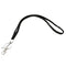 New Bling Crystal Rhinestone Lanyard Id Badge Keychain Card Holder-Black H4L9