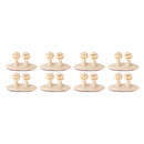 8Pcs Car Interior Clip Earphone Cable Clip Arrangement Panel Clamp(Beige)