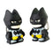 Superhero Batman Design LED Keychain Flashlight Sound Pendant Key Ring Gift A#S