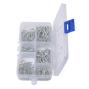 Set of 200 R Pin Mechanical Hitch Hair Tractor Clip Assortment Case Cotter