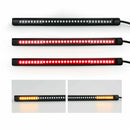 LED Light Strip Tail Brake Stop Turn Signal 32LED 8 inch Flexible LED Light FT