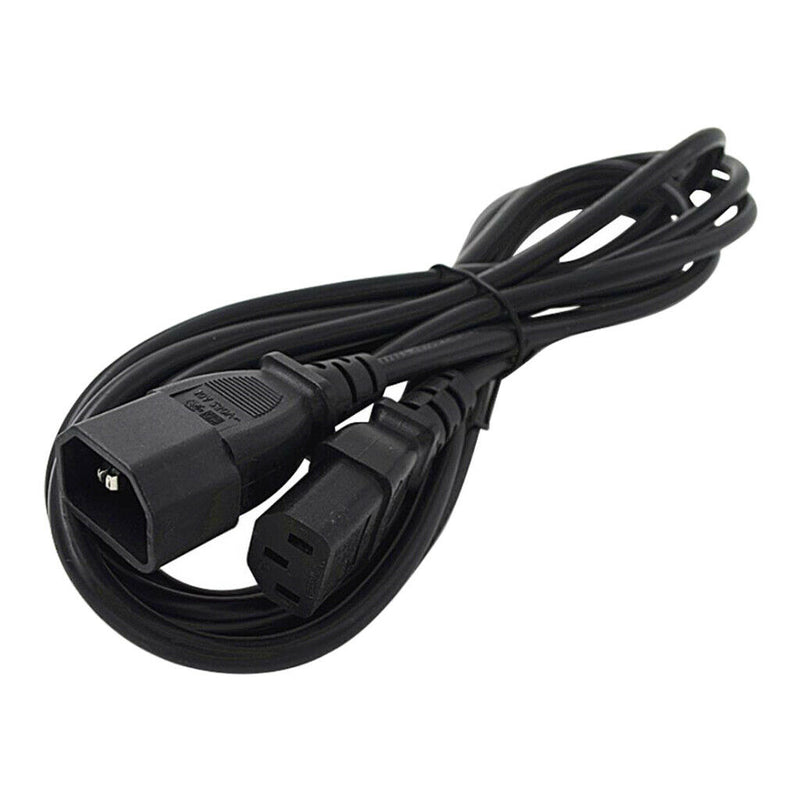 New C14 Male to C13 Female C14-C13-Cable Power Adapter 6.5ft PDU Server Kit