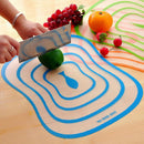 Flexible Ultra-thin Fruit Vegetable Cutting Chopping Board Antibacteria Mat MO