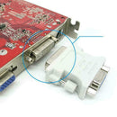 Hot VGA Female to 24+1 pin DVI-D Male Adapter Video Laptop For PC Converter Y8L3