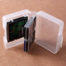 3X Transparent Memory Card Case card box holders for micro SD CARD Plastic Case