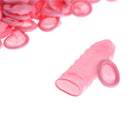 300pcs/lot Durable Pink Latex Finger Cots Safety Gloves Antislip Finger Cots ME