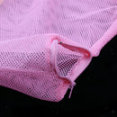 MultiFunction Pet Cat Grooming Washing Bag Cat Bath Bag Pink and Green