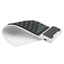2.4G Folding Flexible Soft Mute Wireless Keyboard for Notebook Laptops