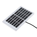 6V 1.2W DIY Solar Panel Solar Cell Module DC Interface Plug Cell Battery Charger