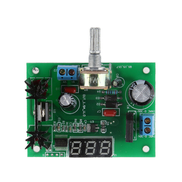 LM317 Adjustable AC/ DC Regulated Power Supply Module Board Kit 1.25-28V