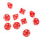 20pcs 10 Sided Dice D10 Polyhedral Dice Acrylic for Dungeons and Dragons DND MTG