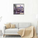 Garden Lake House Picture Cross Stitch Diamond Needlework Gift New Embroide S7J7