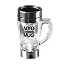350ml Stainless Steel Electric Automatic Self Stirring Mug Coffee Milk Cup