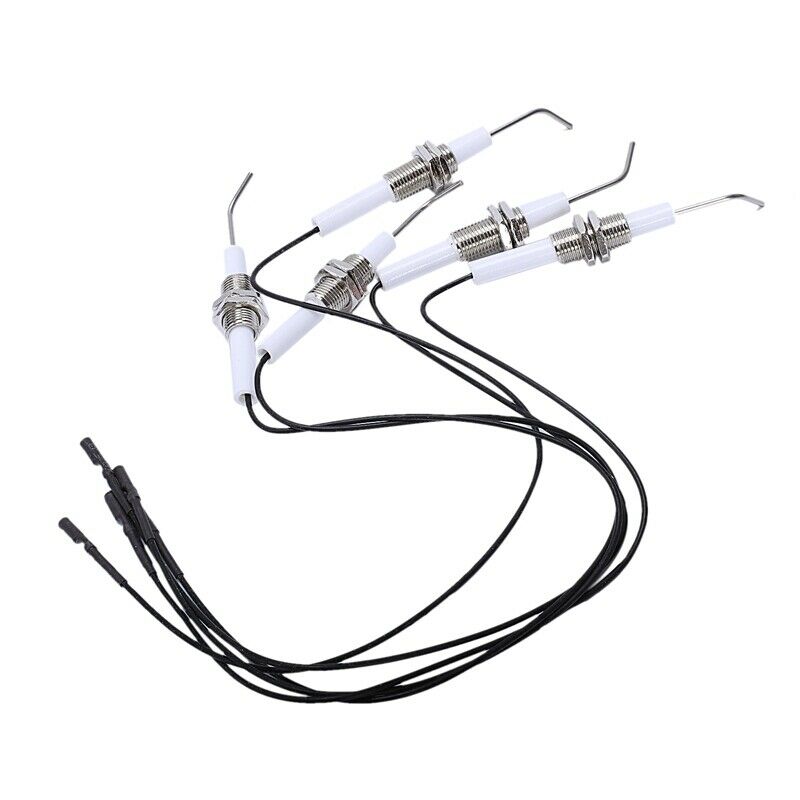 1X(Ignition Part Plug Ceramic Electrode Igniter With Wire 30cm In Round 2.3