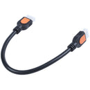 30cm/ 12" Black Extension Card HDMI Male to HDMI Male m / m Connector Cable