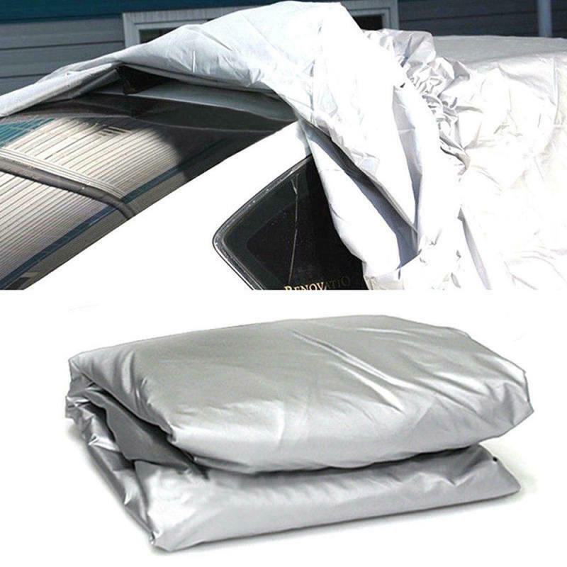 Full Car Cover UV Protection Dust Rain Snow Frost Wind Thickened Waterpro NVW