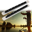1 Pair Wall Mounted Vertical 6-Rod Boat Rod Storage Rack Fishing Rod Holder