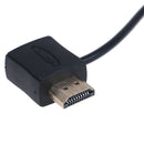 50CM USB 2.0 HDMI Male To Female Adapter Extender Power Connector Cable ME