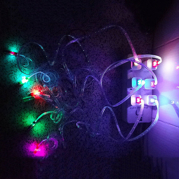 Luminous Micro USB Fast Data Sync Charger Charging Cable Cord For Android  -AU