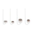 Aquarium Acrylic CO2 Diffuser Carbon Dioxide Atomizer Reactor Round Bottom L