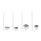 Aquarium Acrylic CO2 Diffuser Carbon Dioxide Atomizer Reactor Round Bottom L