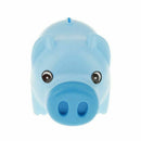 Plastic Blue Piggy Bank Animal piggy bank Treasury Saving Coin Coins Money  S5R7