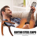 Guitar Capo Wood Grain Folk Guitar Key Trigger Quick Change Tuning Clamp