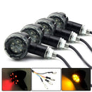 2Pcs Motorcycle Turn Signal 6Led Indicator Locomotive Universal Turn Signal