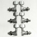 3R + 3L Set Electric Guitar Tuning Nail Key Head Tuner For Gibson Style LHU