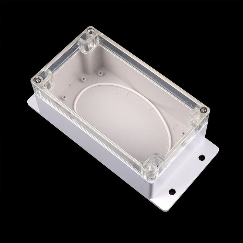 158x90x65mm Clear Waterproof Plastic Electronic Project Box Enclosure  Case Hn