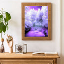 Full Round Drill Rhinestone Picture DIY Nature Diamond Painting (W564)