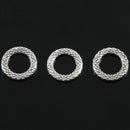 50 Pcs Soldered Closed Jump Rings 14mm Dia. J1U2