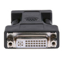 24+5Pin DVI Female to 15Pin VGA Male Cable Extender Adapter Connector
