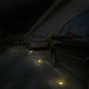 Glass Brick Paver Garden Light(1 Unit ), 4 Led, Waterproof Ice Square Rocks