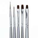 5pcs Nail Art Design Dotting Painting Drawing Pen Polish Brush Set A