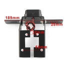 Motorcycle License Plate Holder Bracket with Led Light Compatible with for