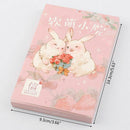 Boxed Postcards Hand-Painted Watercolor Greeting Card Animal Small Fresh Card