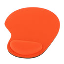 Comfort Soft Gel Rest Wrist Support Mat Mouse Mice Pad Gaming Orange