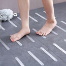 5X/set Home bathroom transparent stickers bathroom shower room anti-slip stri ï¼D
