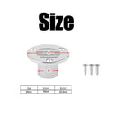 2Pcs 1 "Stainless Steel Boat Deck Floor Drain With Screws Marine Grade Boat