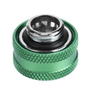 G1/4 Thread Rigid Tube 14mm Hard Tube Extender for PC Water Cooling(Green) A
