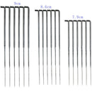 DIY 18Pcs Wool Felting Needles Handle Felt Tool Starter Kit w/Bottle +Handle Kit