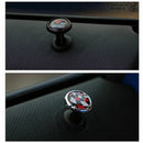 2PCS Union Jack Flag Metal ABS Auto Car Lock Modified Door Pin For Mini Cooper