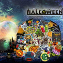100Pcs Halloween Skateboard Stickers bomb Vinyl Laptop Luggage Decals Stick I9T0